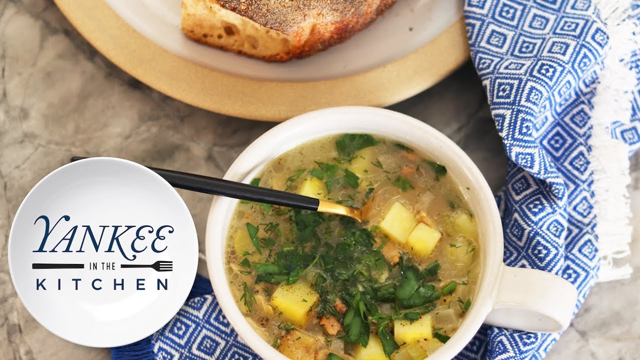 Amy Traverso Makes Rhode Island-Style Clear Clam Chowder