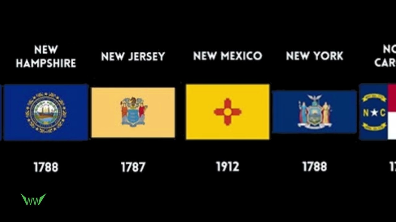 All 50 US State Flags 🇺🇸