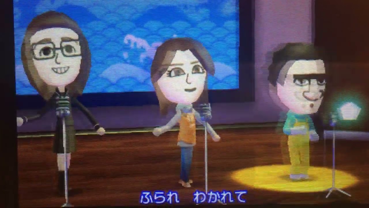 River, Siegfried, Skittery, & Charlie in Japanese Tomodachi Life! [Enka]