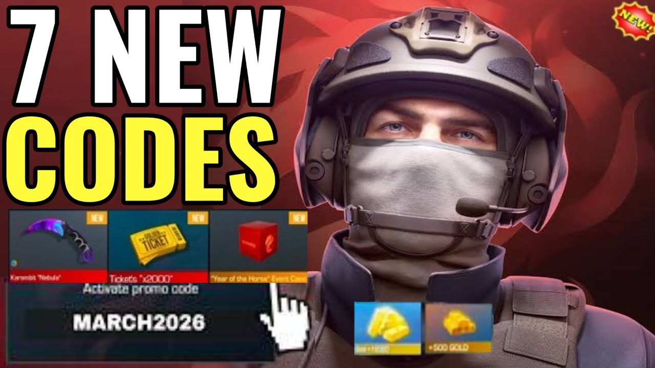 NEW Standoff 2 Promo Codes – March 2026 (Free Gold!)