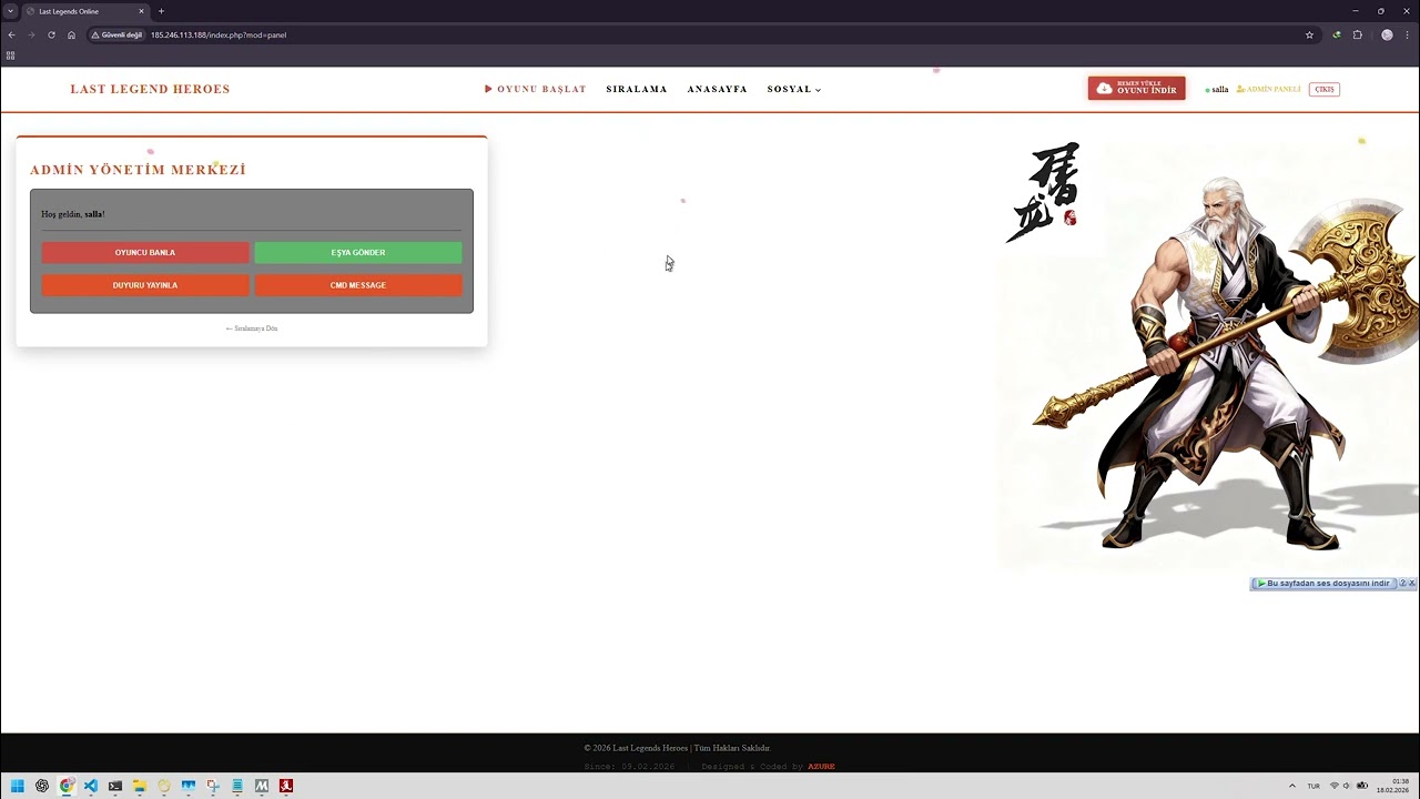 Hero Plus Korea Web site giris ve Eski Tr Launcher Patch