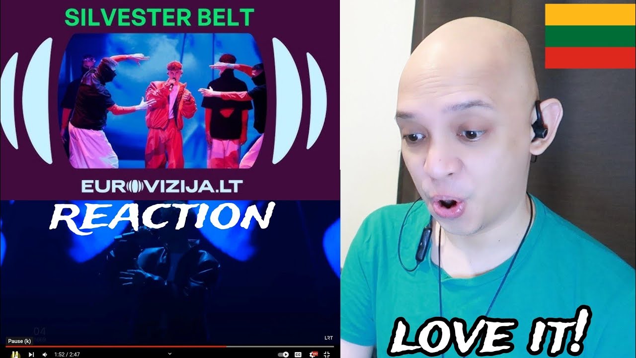 EUROVIZIJA.LT | Silvester Belt – „Luktelk“ | REACTION