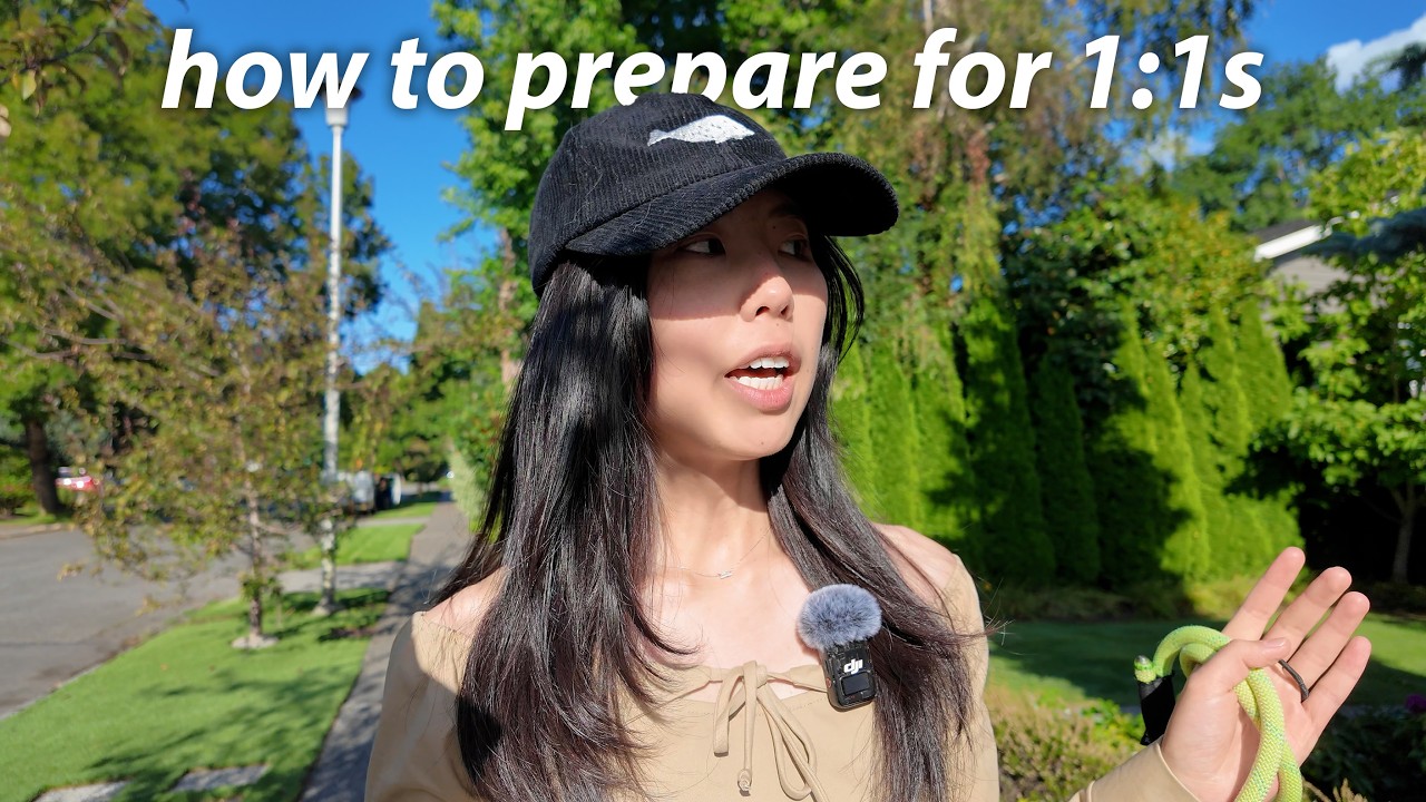 [vlog] WALK WITH ME - having 1:1s, small talk, meeting etiquette