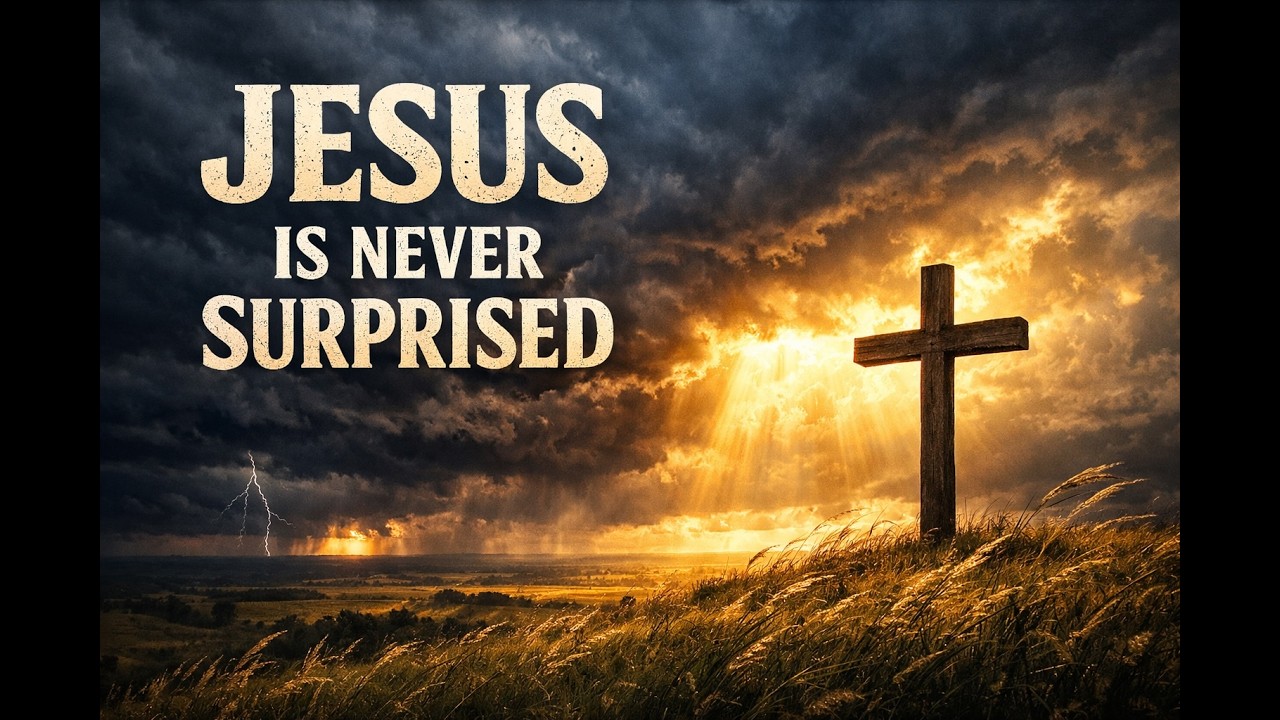 Jesus Is Never Surprised (Christian Country Rock) | Hope in the Middle of the Storm