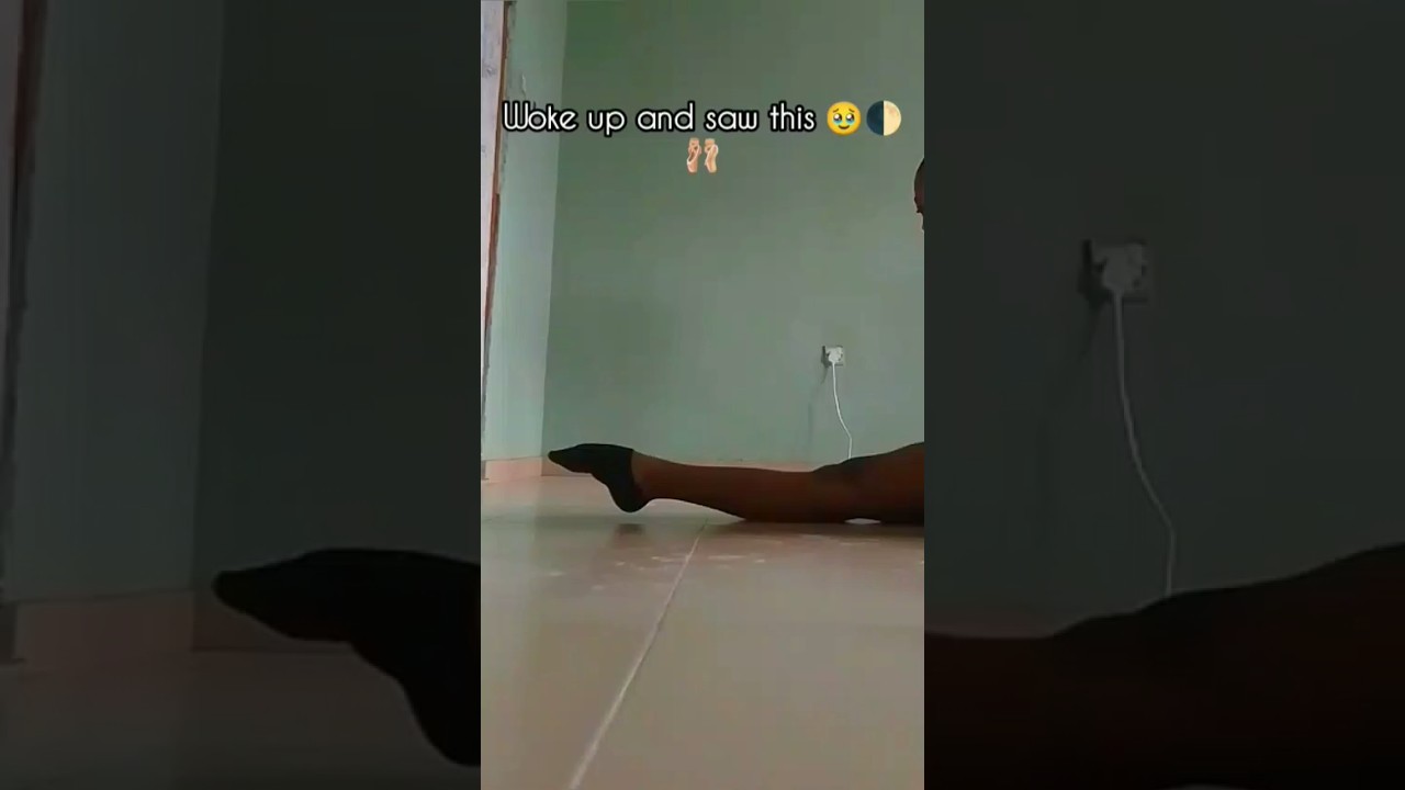 My leg extension as a self taught ballerina. proud of what I've got 🩰🩰🩰🩰🩰