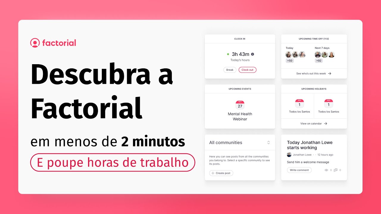 Descubra a Factorial: o software de RH para gerir pessoas 🌟