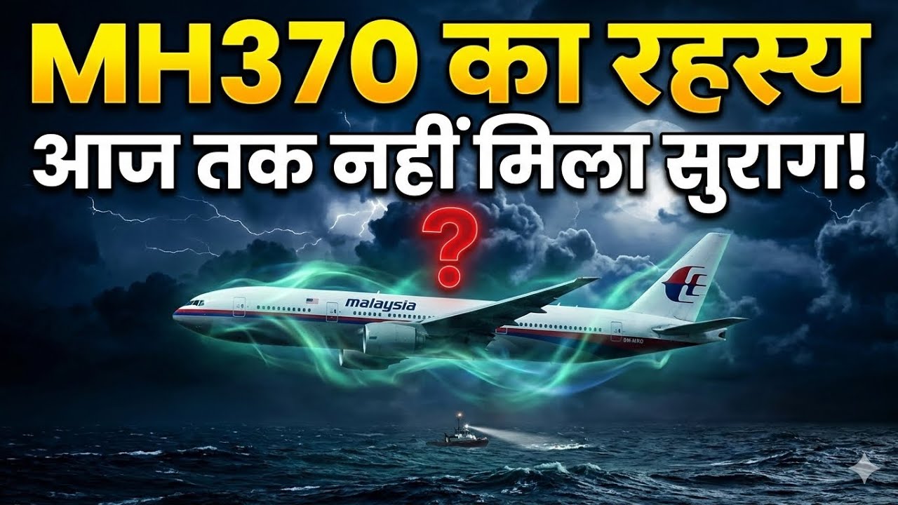 Flight MH370 आखिर कहाँ ग़ायब हुई ? #Mystery
