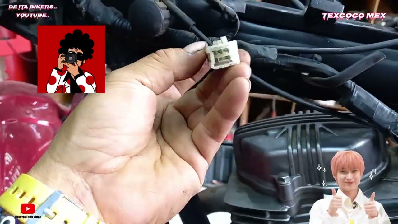como poner luces y direccionales directas sin batería.  kurazai 150c.