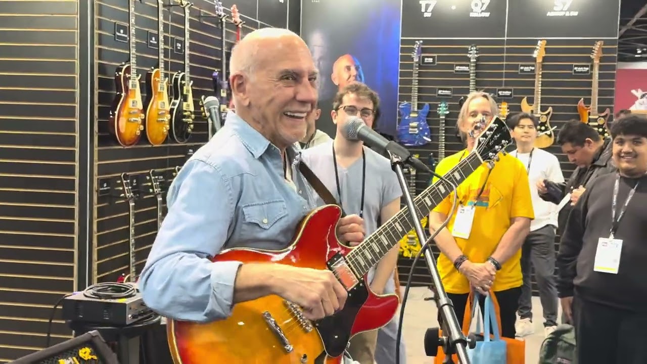 Larry Carlton full set and Q&A at NAMM 2026 on 1/22/2026 