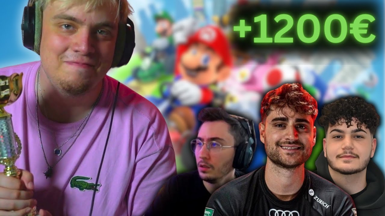 Ich habe 1200€ durch Mario Kart verdient (Eligella Cup)