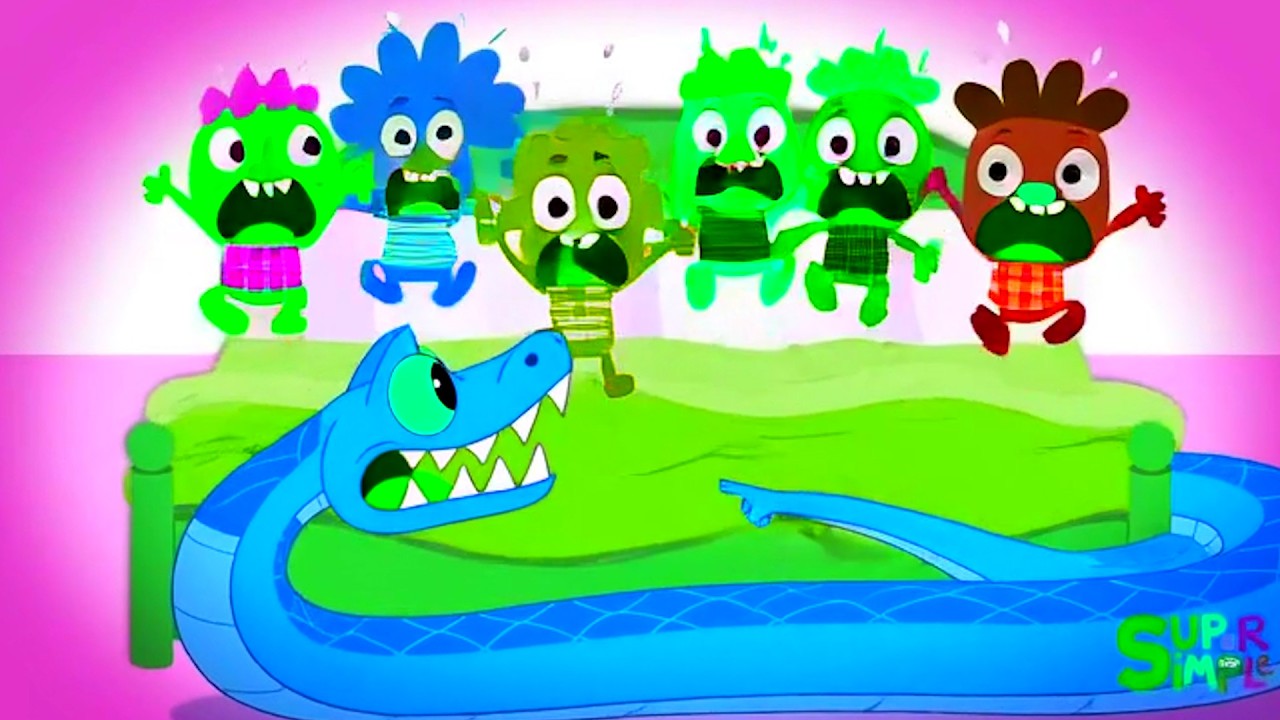 Six In The Bed Mouse Runnn! Super Simple Song Effects - Sponsored by Klasky Csupo 2001 Effects
