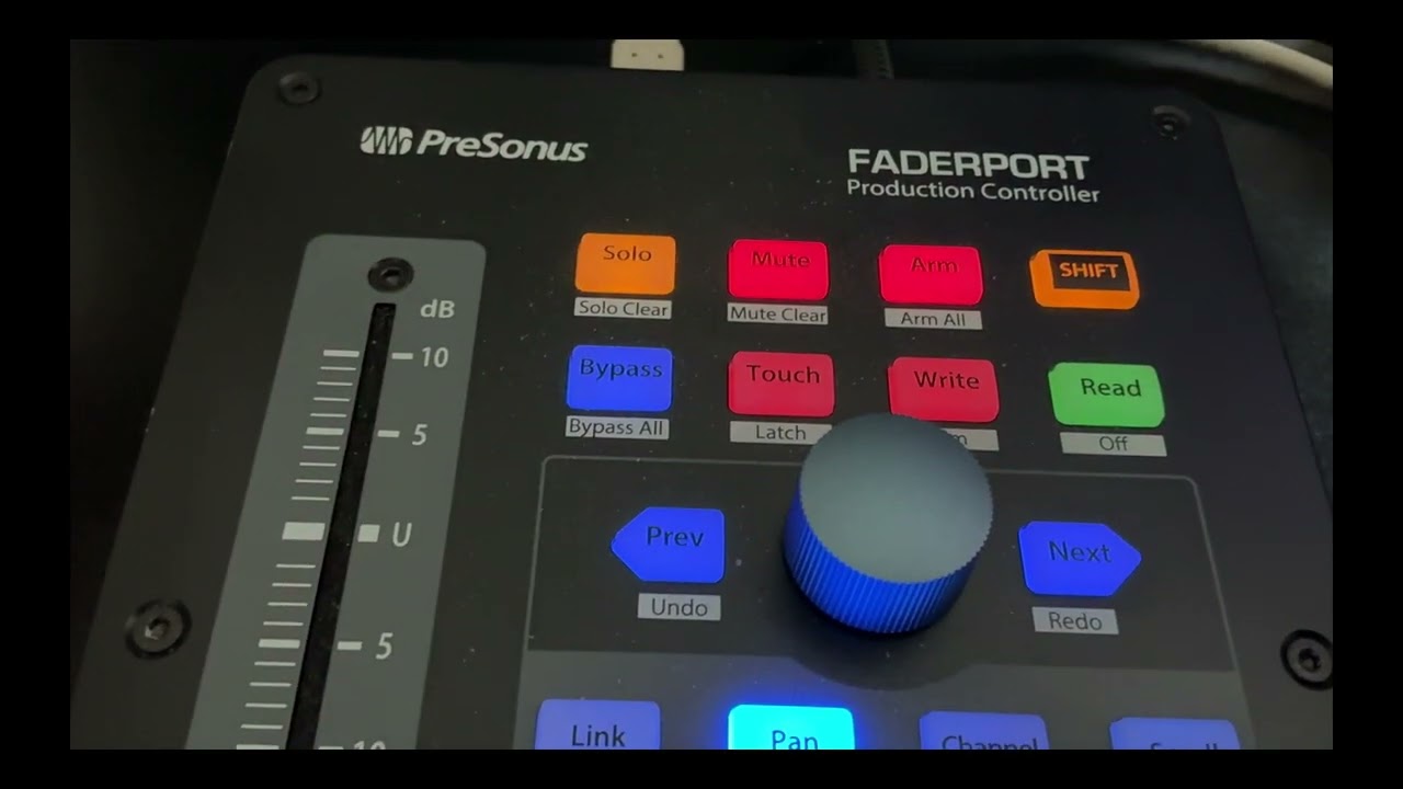 Faderport-1 Setup