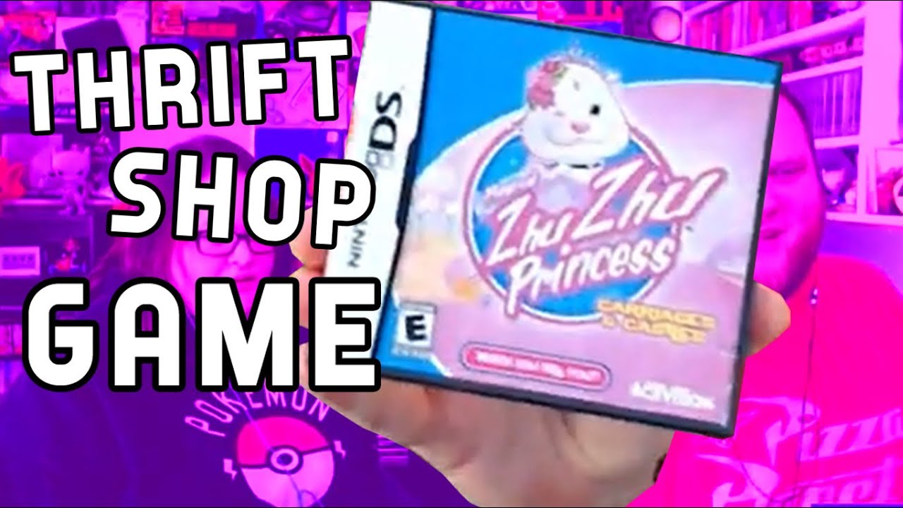 Thrift Shop Game: Zhu Zhu Princess on Nintendo DS