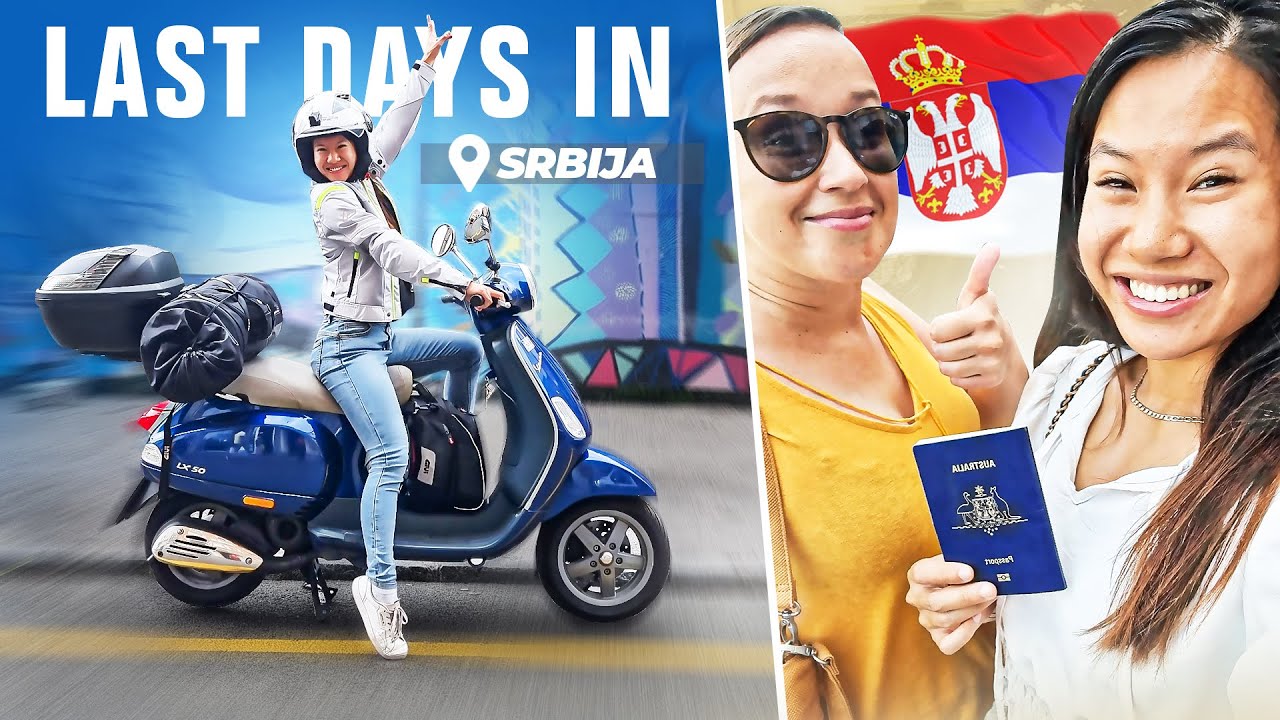My Final Days in Serbia 🇷🇸 Before Riding to Montnegro 🇲🇪 by Vespa 🛵