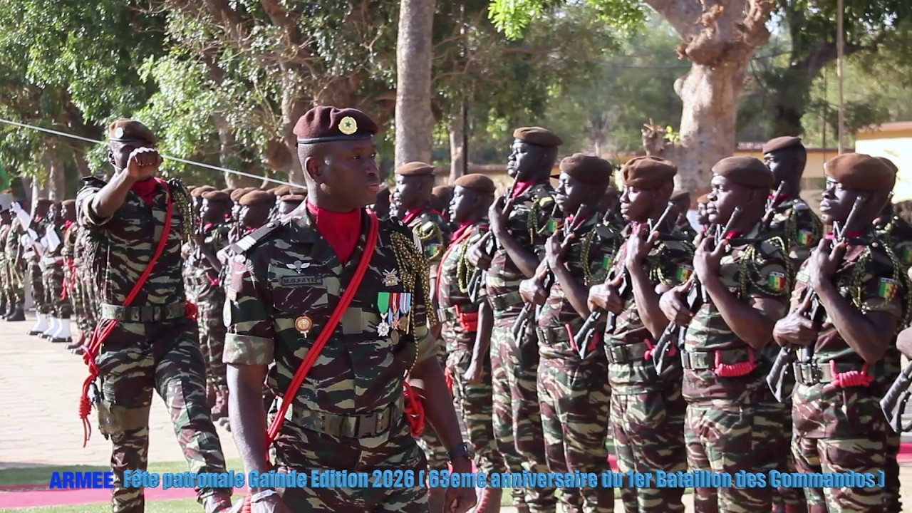 Thi&egrave;s - F&ecirc;te Patronale Gainde 2026  avec le Bataillon des Commandos ( Discours)