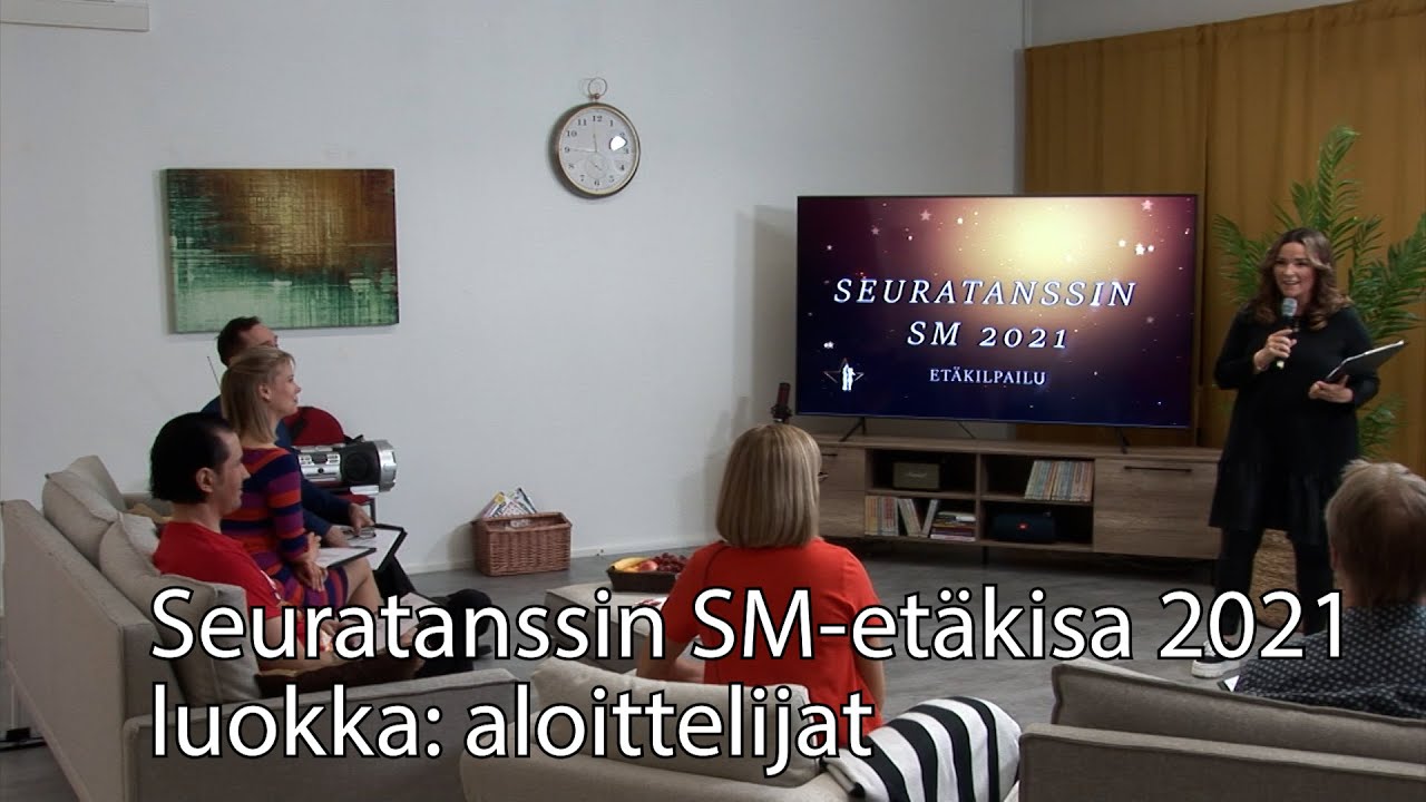 Seuratanssin SM etäkisa 2021 finaali aloittelijat luokka