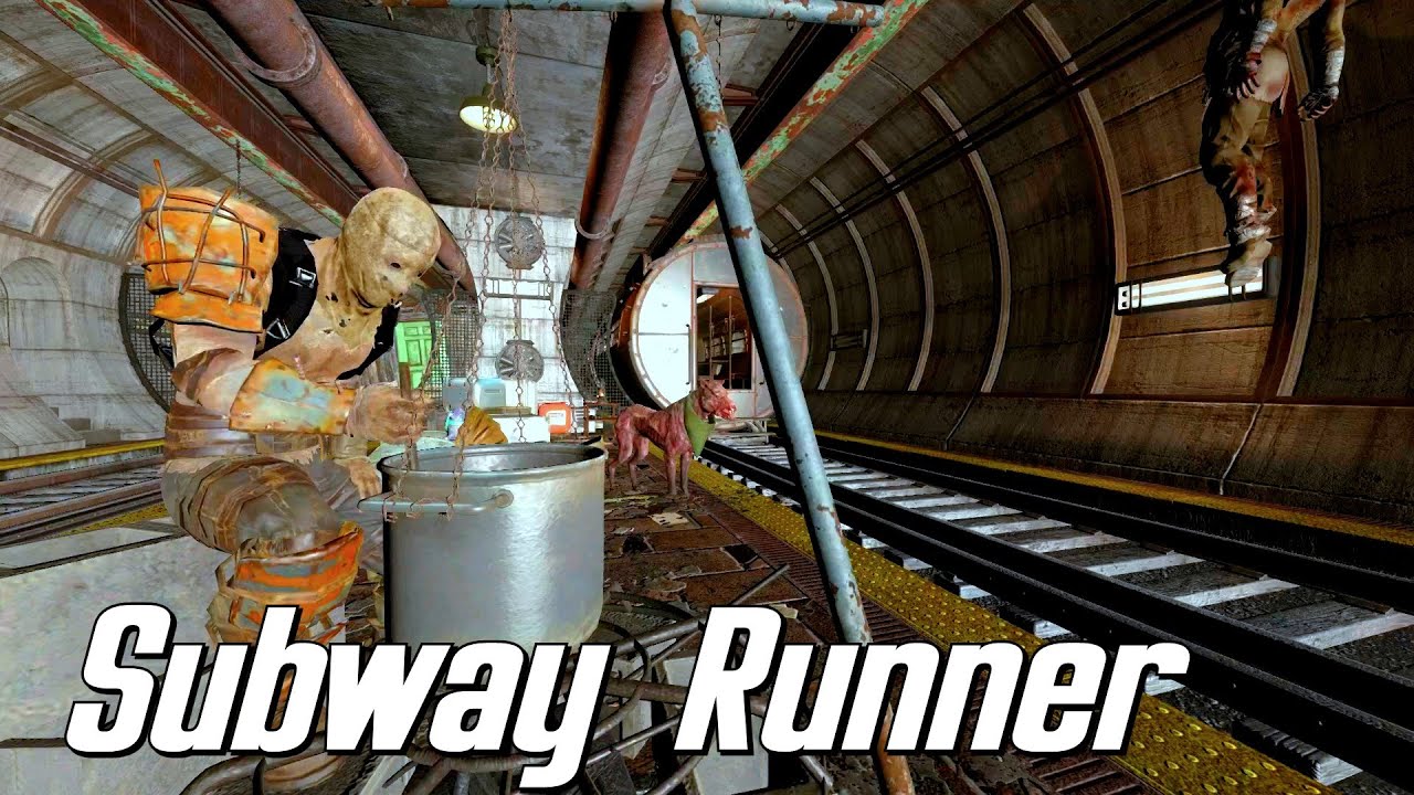 Subway Runner - Fallout 4 Mod Spotlight - Connected and Expanded Subways