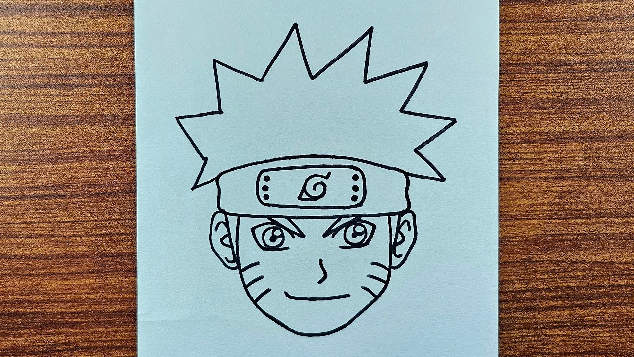 How to Draw Naruto Uzumaki || Easy Anime Drawing step by step