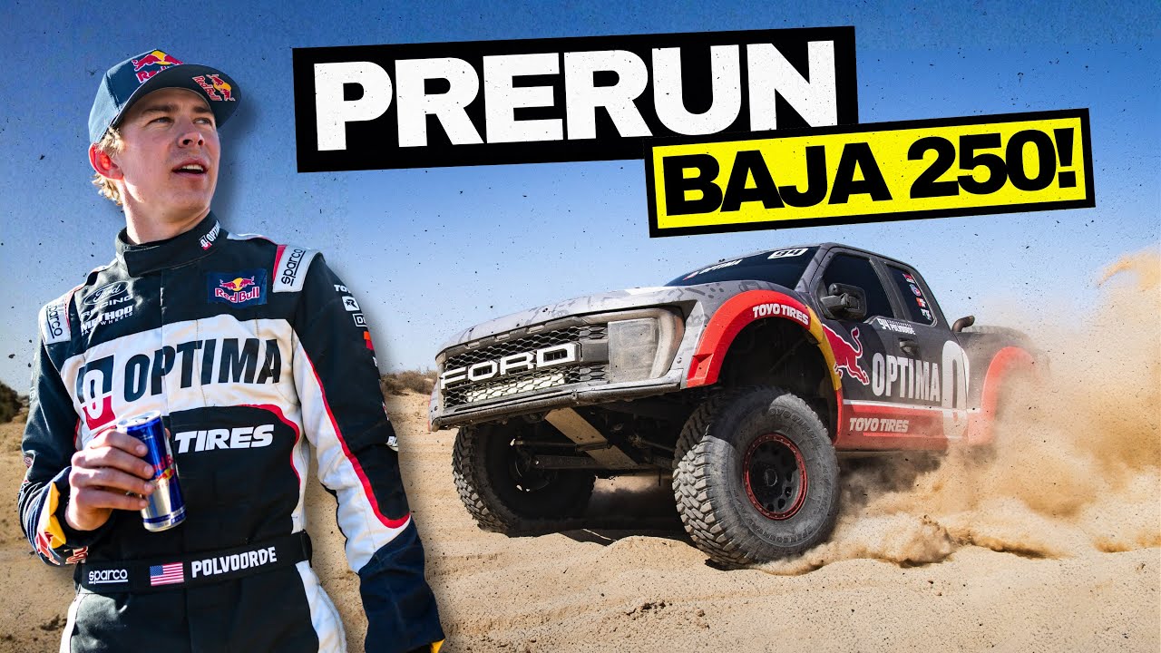 Trophy Truck Baja 250 Prerun Vlog 2