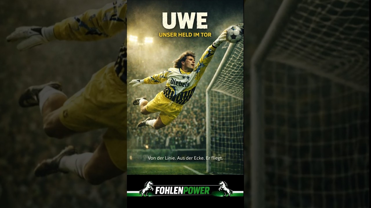 Uwe, unser Held im Tor
