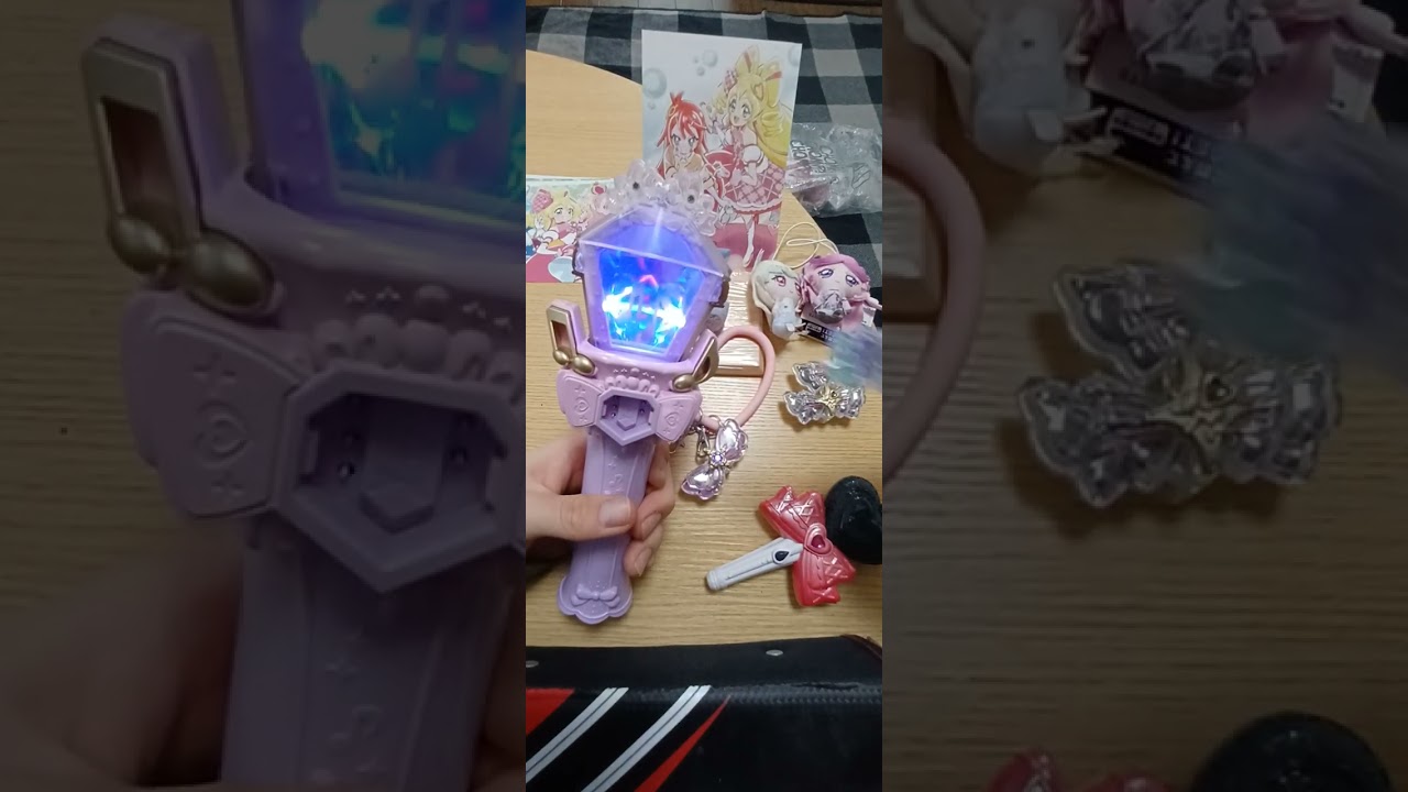 キミとアイドルプリキュア、 キラキラショータイムマイクで遊んでみた!!✨