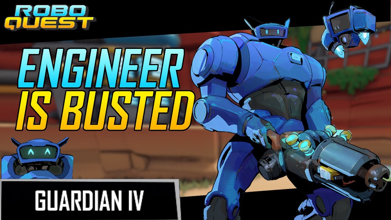 Cryo Engineer Is Game Breakingly Strong!  - RoboQuest