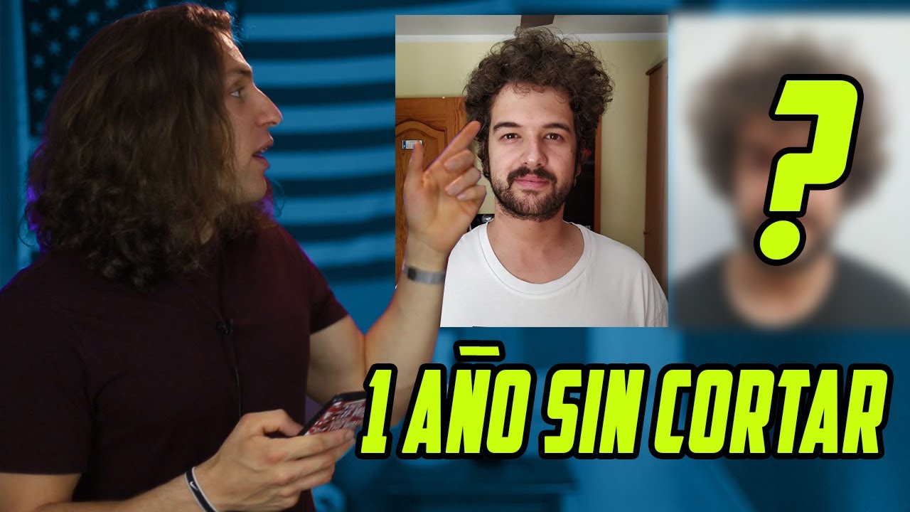1 AÑO SIN CORTAR NADA EL PELO LARGO