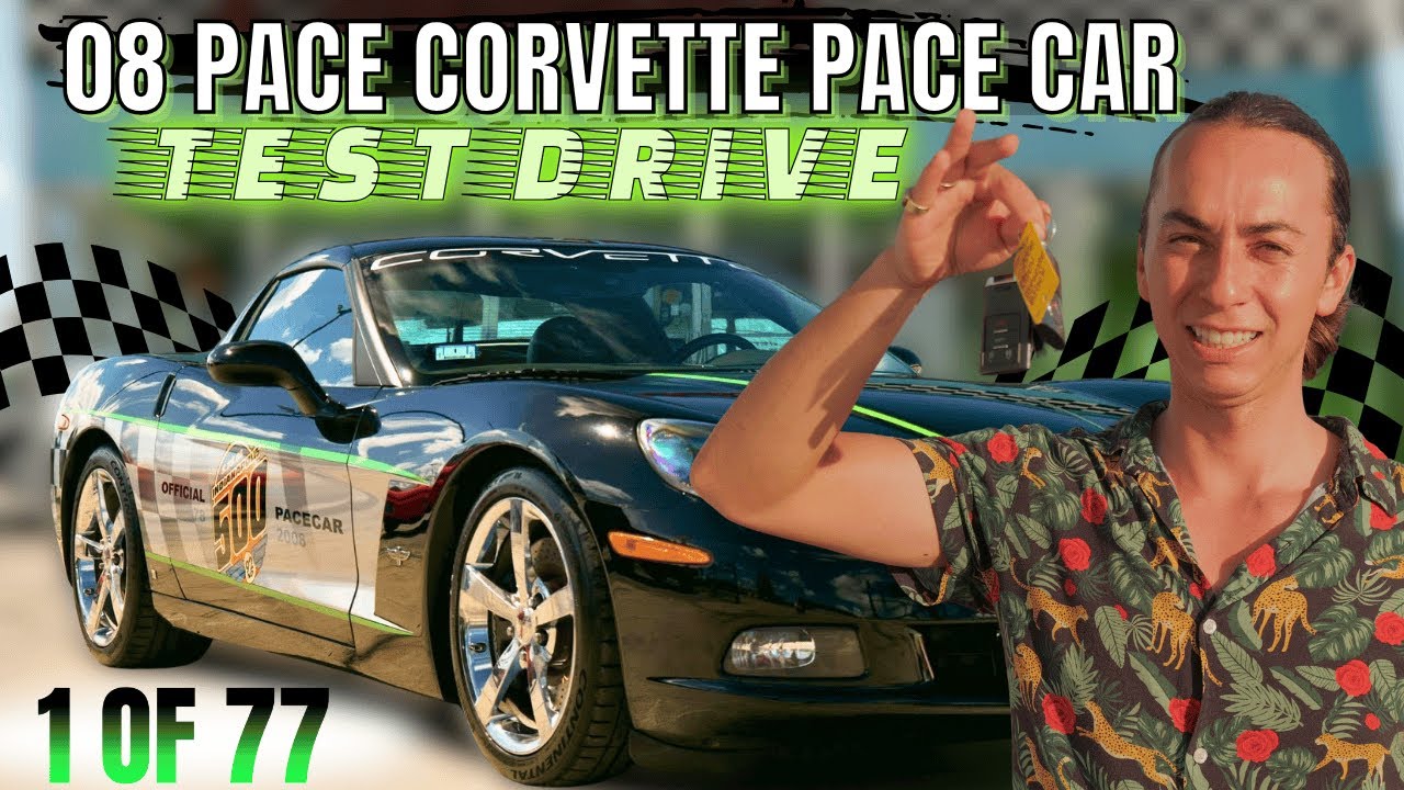 Rare 2008 Indy Pace Car Corvette Test Drive & Review