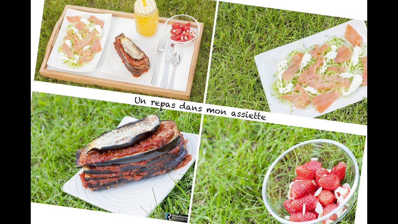 Un repas dans mon assiette (avec recettes filmées)