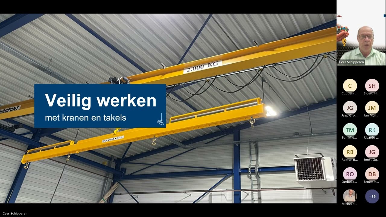 Mennens webinar Veilig werken met hijskranen en bijhorende hijsmiddelen