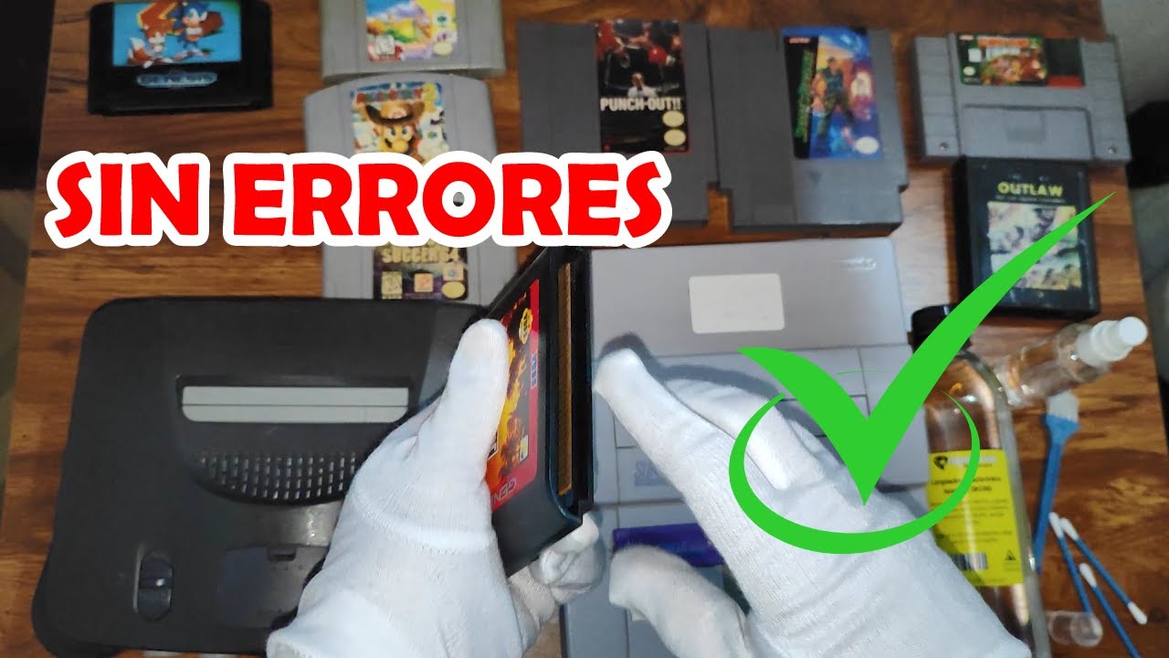 Cómo Limpiar Consolas y Cartuchos Retro CORRECTAMENTE | N64, NES, SNES, Sega Genesis