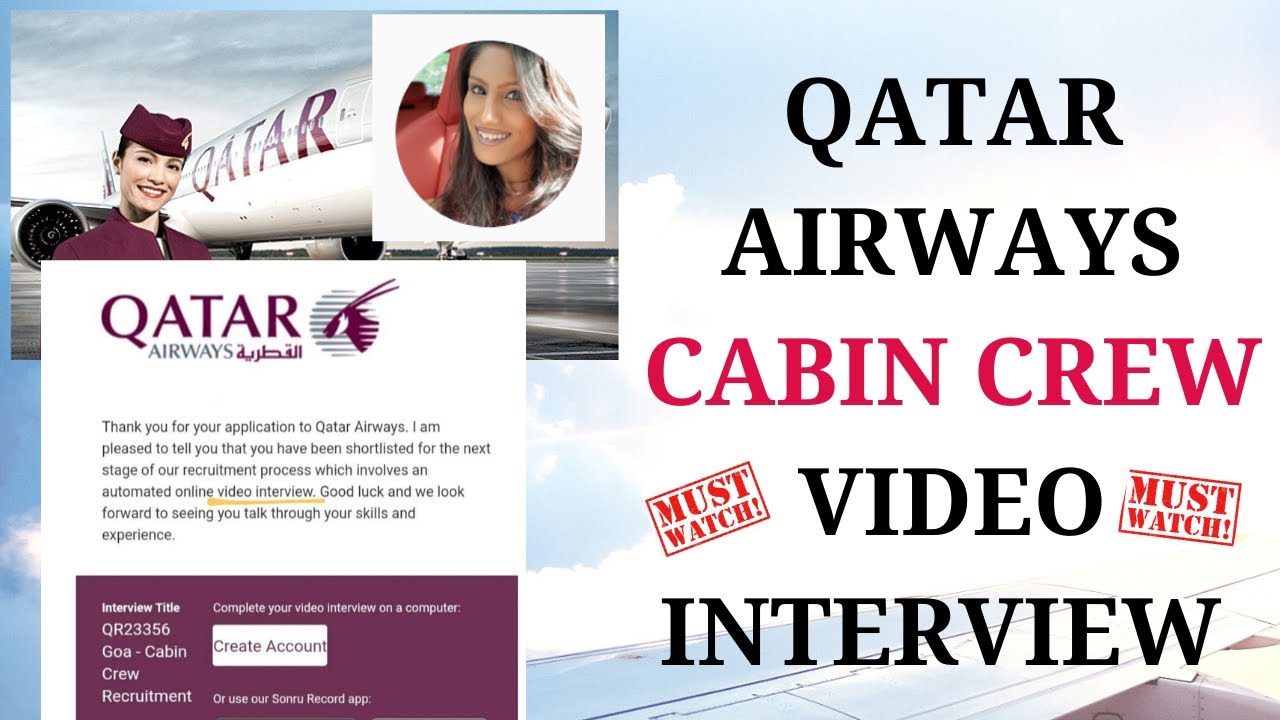 Qatar Airways Cabin Crew Video Interview Rounds & Selection Tips