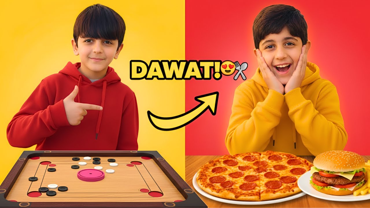 Carrom Board Khela Aur Restaurant Gaye 😍