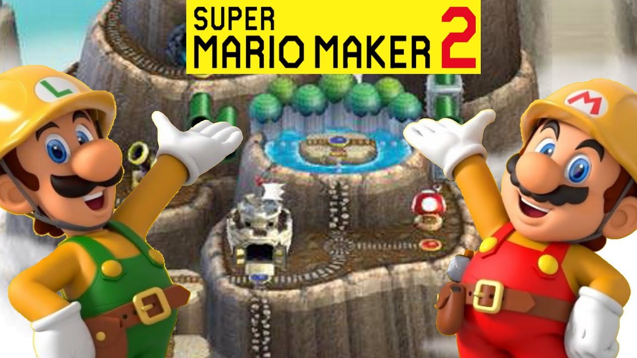 New Super Mario Bros. Wii: World 6 Remade in Super Mario Maker 2