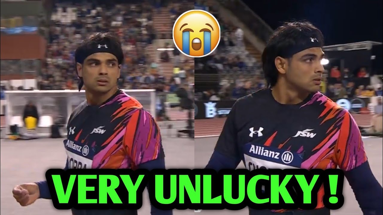 VERY UNLUCKY Moment for Neeraj chopra!😱 || Neeraj Chopra Javelin throw Diamond League News