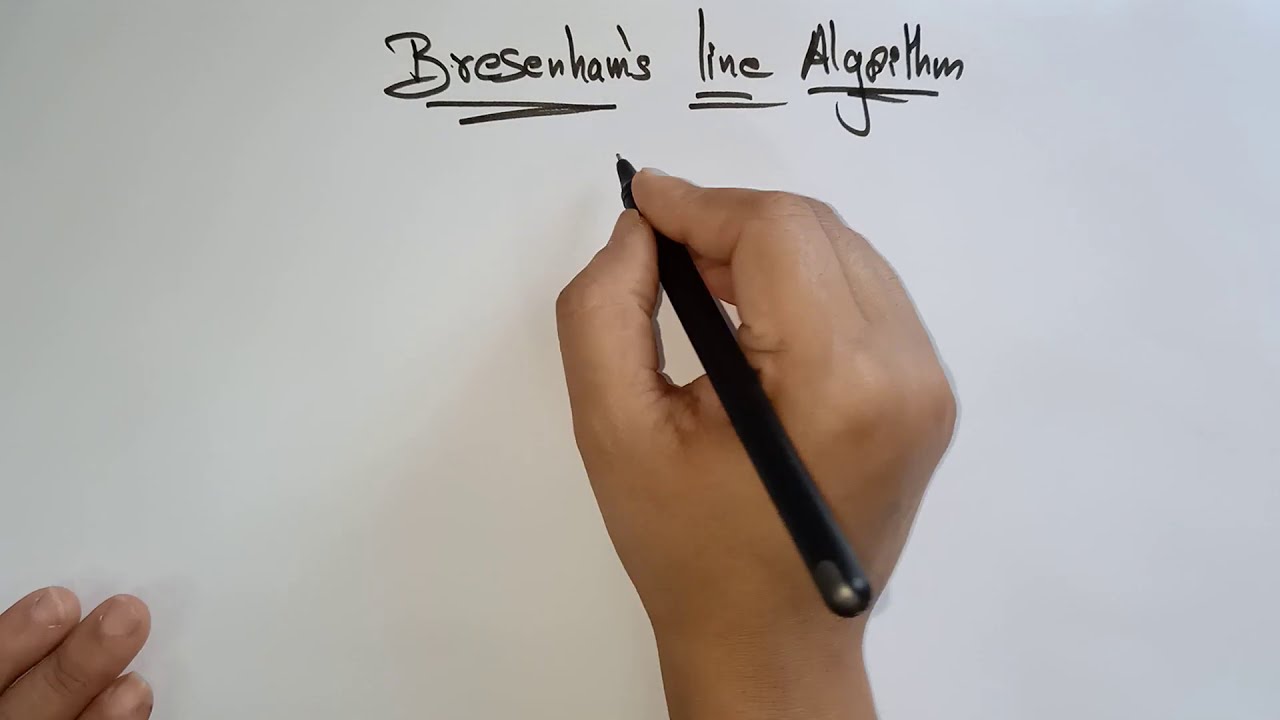 Bresenham's Line Algorithm | Introduction | CG | Computer Graphics | Lec-16 | Bhanu Priya