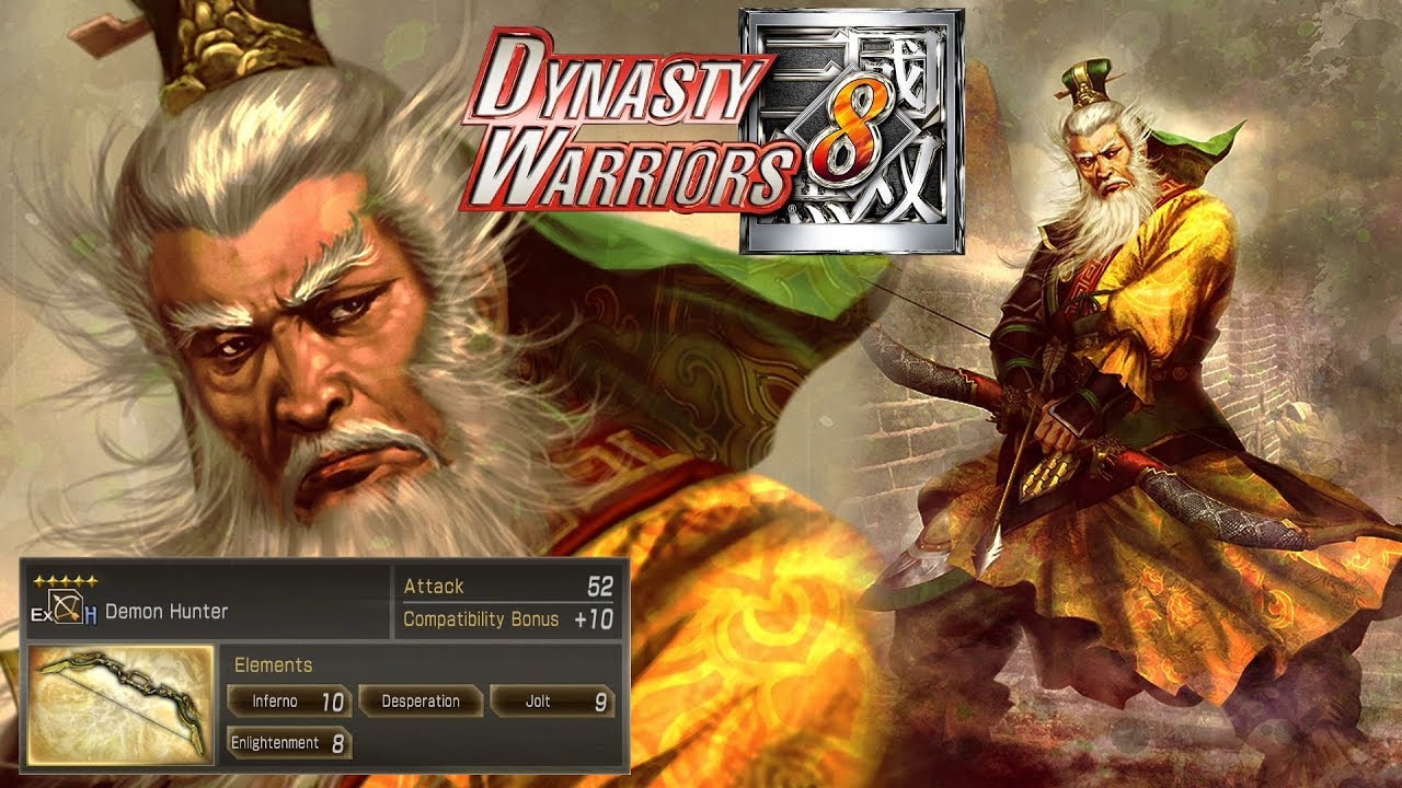 Huang Zhong - 5th Weapon (Ultimate Difficulty) | Dynasty Warriors 8: Xtreme Legends (4K, 60fps)