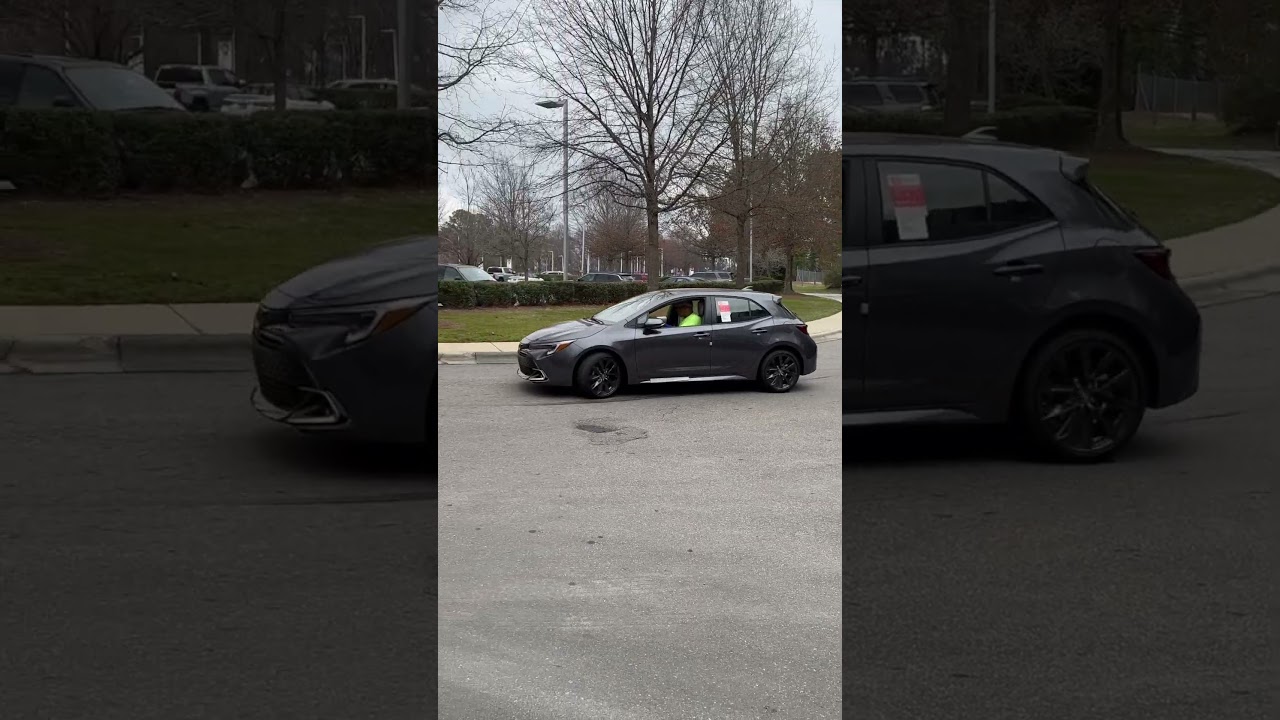 2024 Toyota Corolla Hatchback XSE - in Magnetic Gray!! #shorts