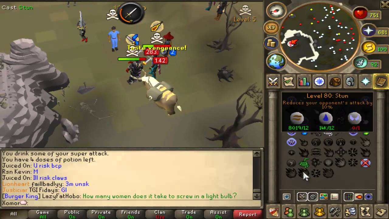 [Runescape] Rushing The Rushers Episode #5 - Polypore to Dragon Claws - Surprise lootations :D