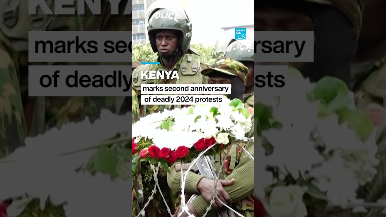 #Kenya marks second anniversary of deadly 2024 #protests &bull; FRANCE 24 English