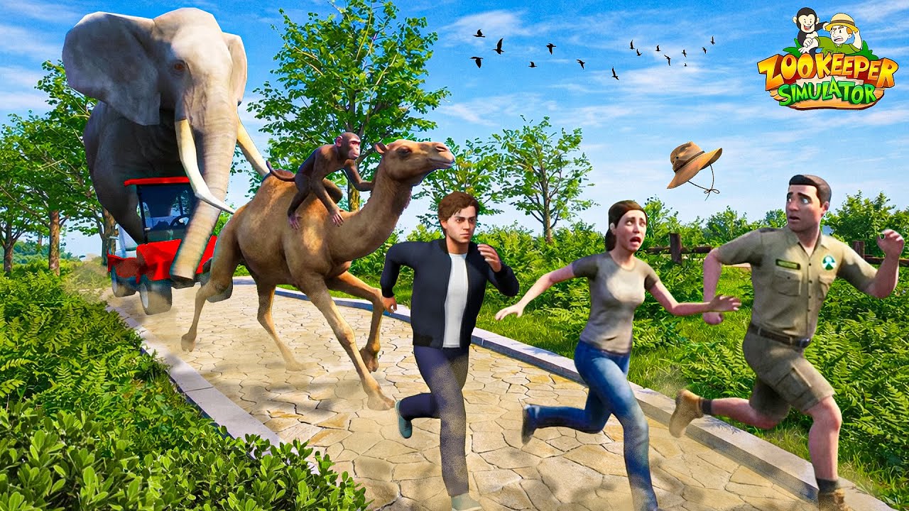 TROLLING EVERYONE AS AN ANIMAL | Zookeeper Simulator