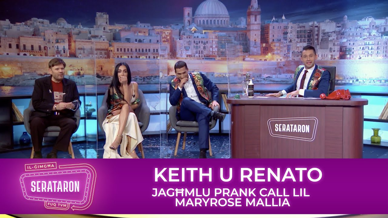 Keith Demicoli u Renato jagħmlu prank call lil Mary Rose Mallia ☎️