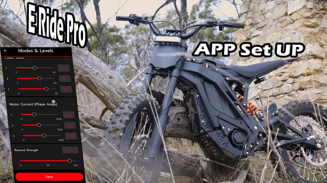 Техническое видео по настройке EBMX X-9000_V2 ERide
