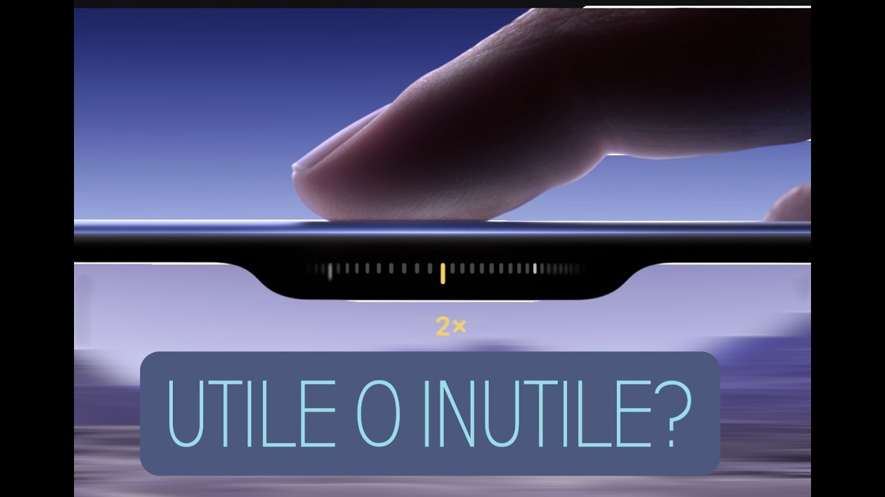 ECCO COSA NE PENSO DEL TANTO DISCUSSO CAMERA CONTROL DI IPHONE. Sarà utile o meno?