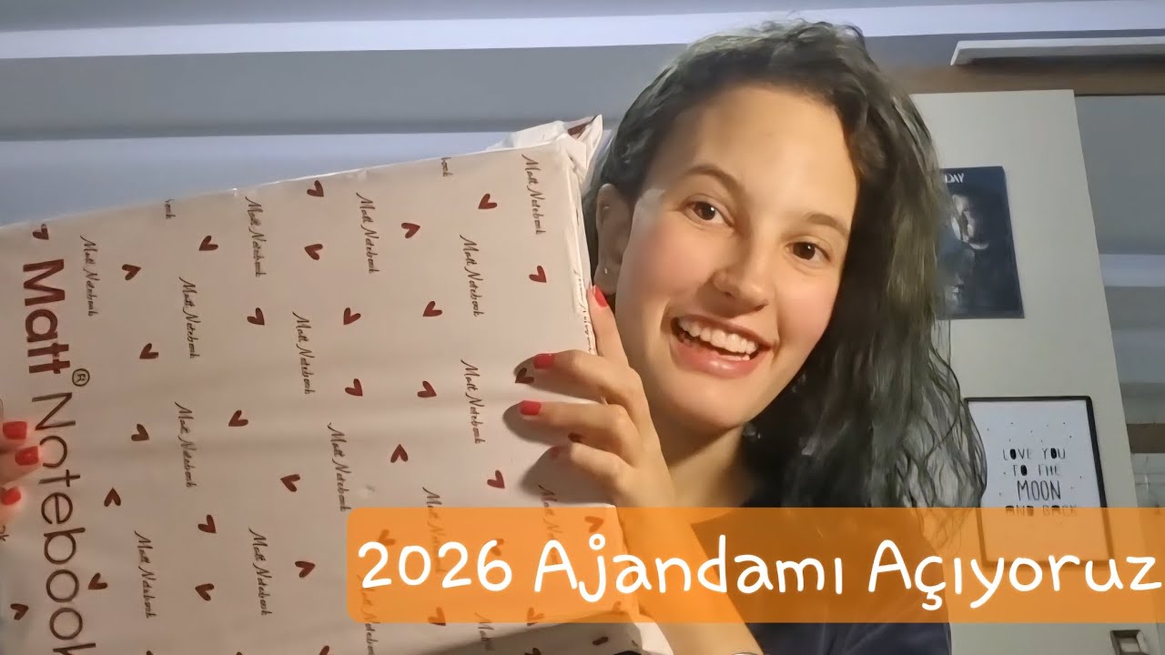 2026 Ajanda Kutu Açılışı/ Tarihli ve tarihsiz ajanda farkları