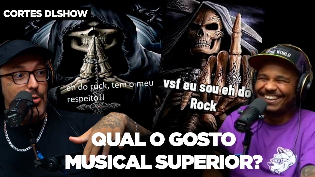 CAUE E LOAD FALANDO POLÊMICAS SOBRE GOSTO MUSICAL