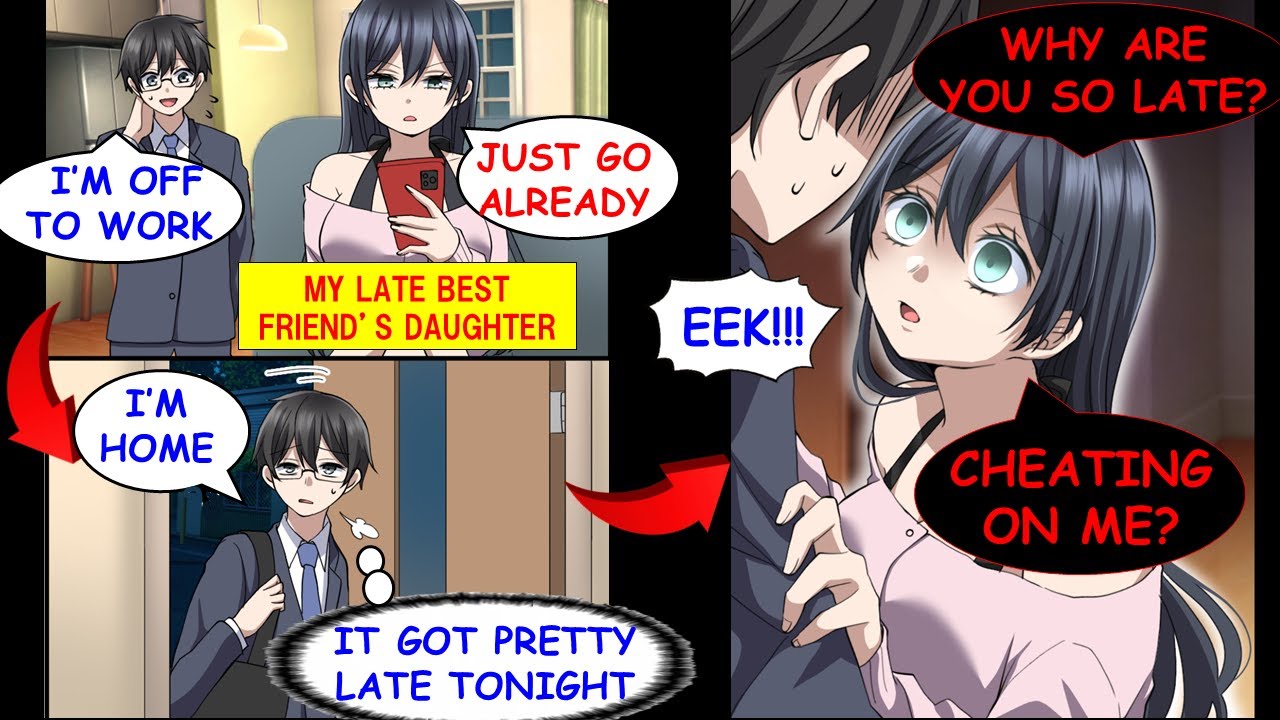 When I Came Home Late from Work, My Late Best Friend’s Daughter Got Jealous.[Manga Dub][RomCom]