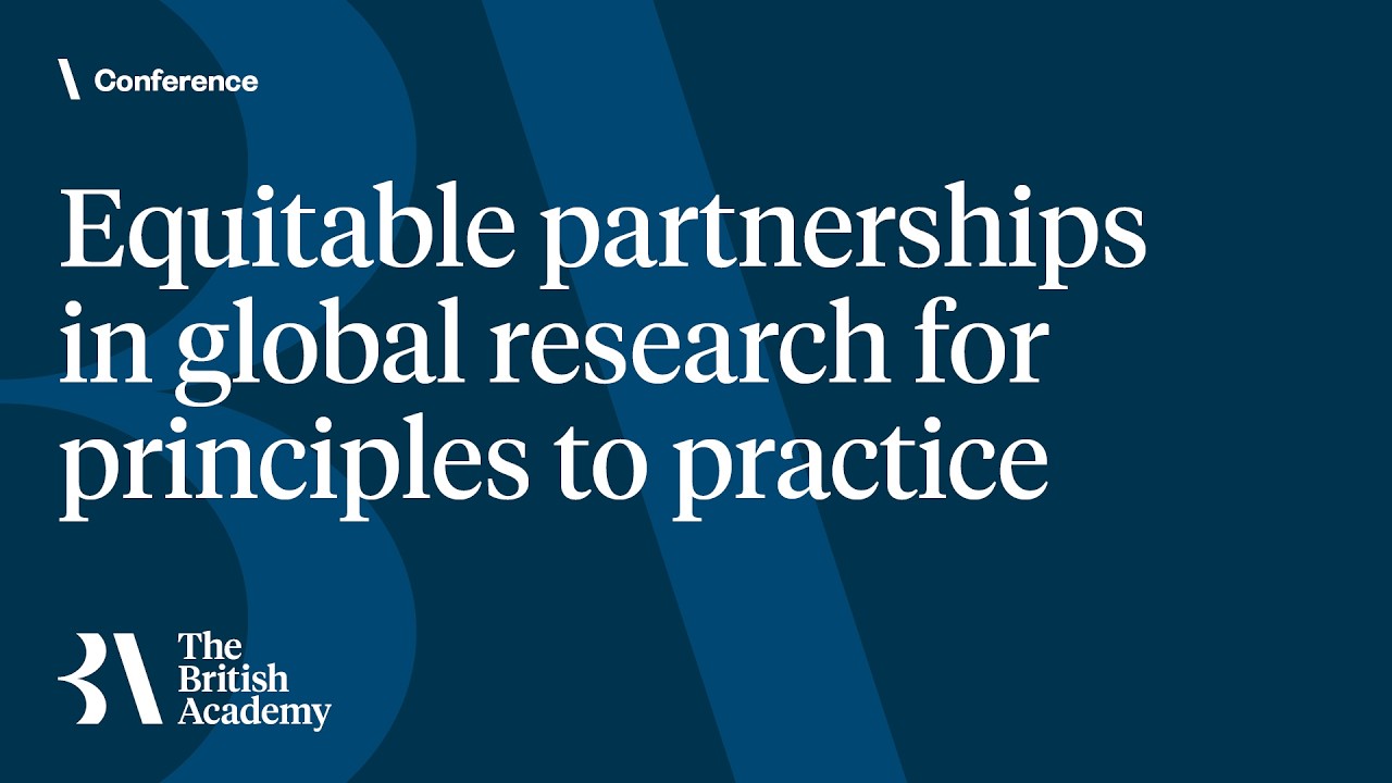 Equitable partnerships in global research - From principles to practice