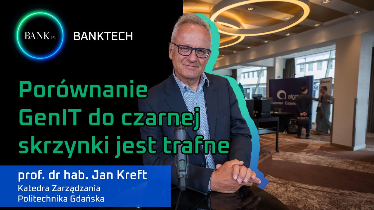 Jan Kreft: Porównanie GenIT do czarnej skrzynki jest trafne