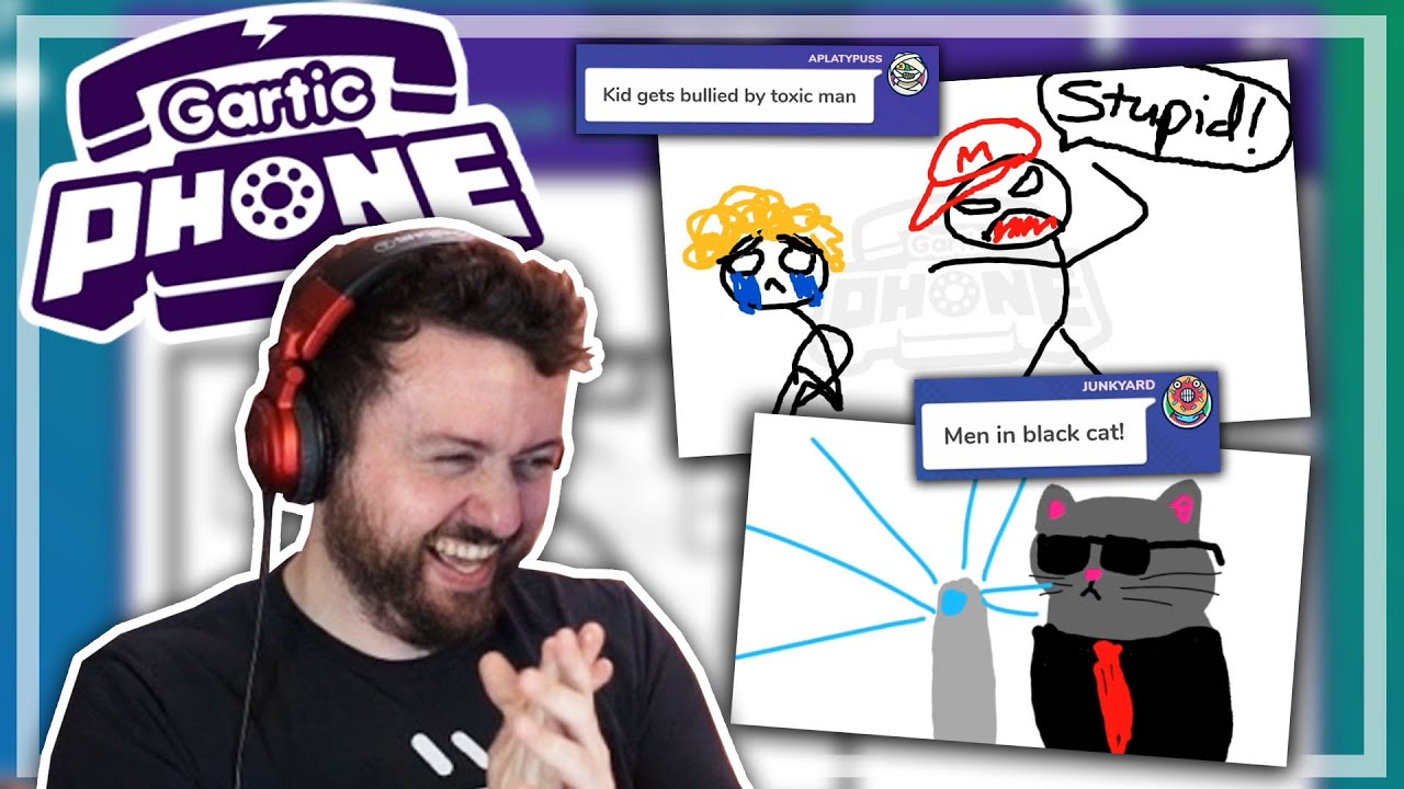 WE LAUGHED UNTIL WE CRIED | Gartic Phone w/ Friends